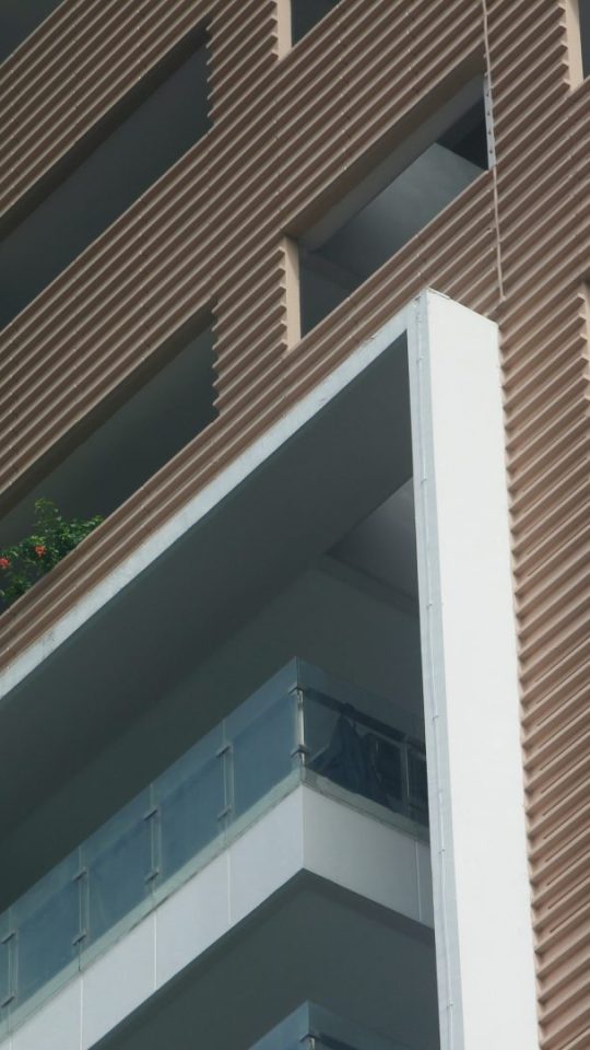 brown and white concrete building